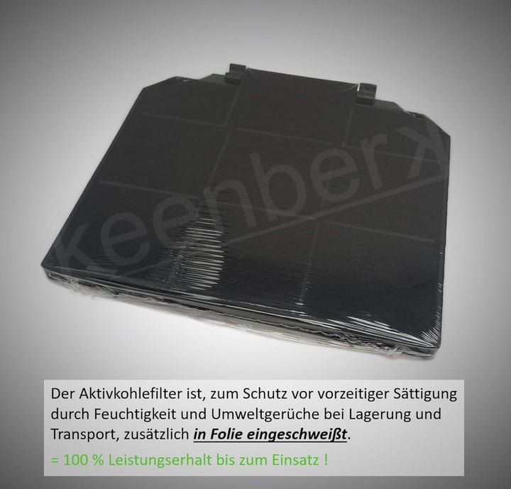 Aktivkohlefilter - passend für Electrolux 50290661003 - Kohlefilter-Typ für Franke 112.0016.756 - Sp
