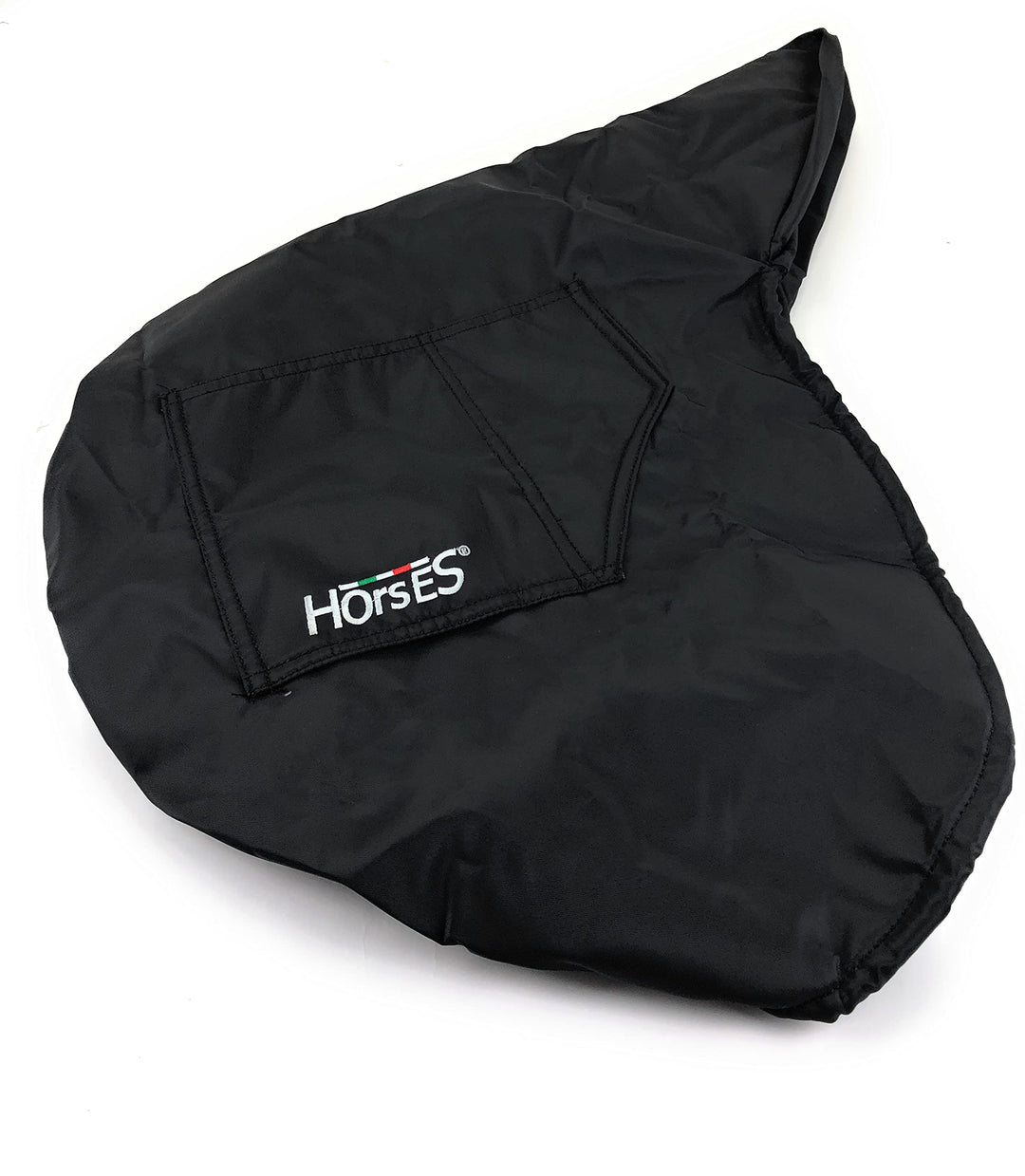 Horses, Sattel Überzug In Nylon mit innerhalb Fleece, Verstellbarer Sitzbezug, Geeignet für mehrere