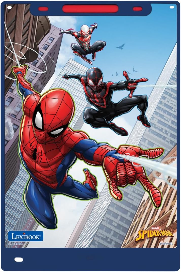 Lexibook, Spider-Man, Magic Slate, Künstlerisches und kreatives Spielzeug für Mädchen und Jungen, Me