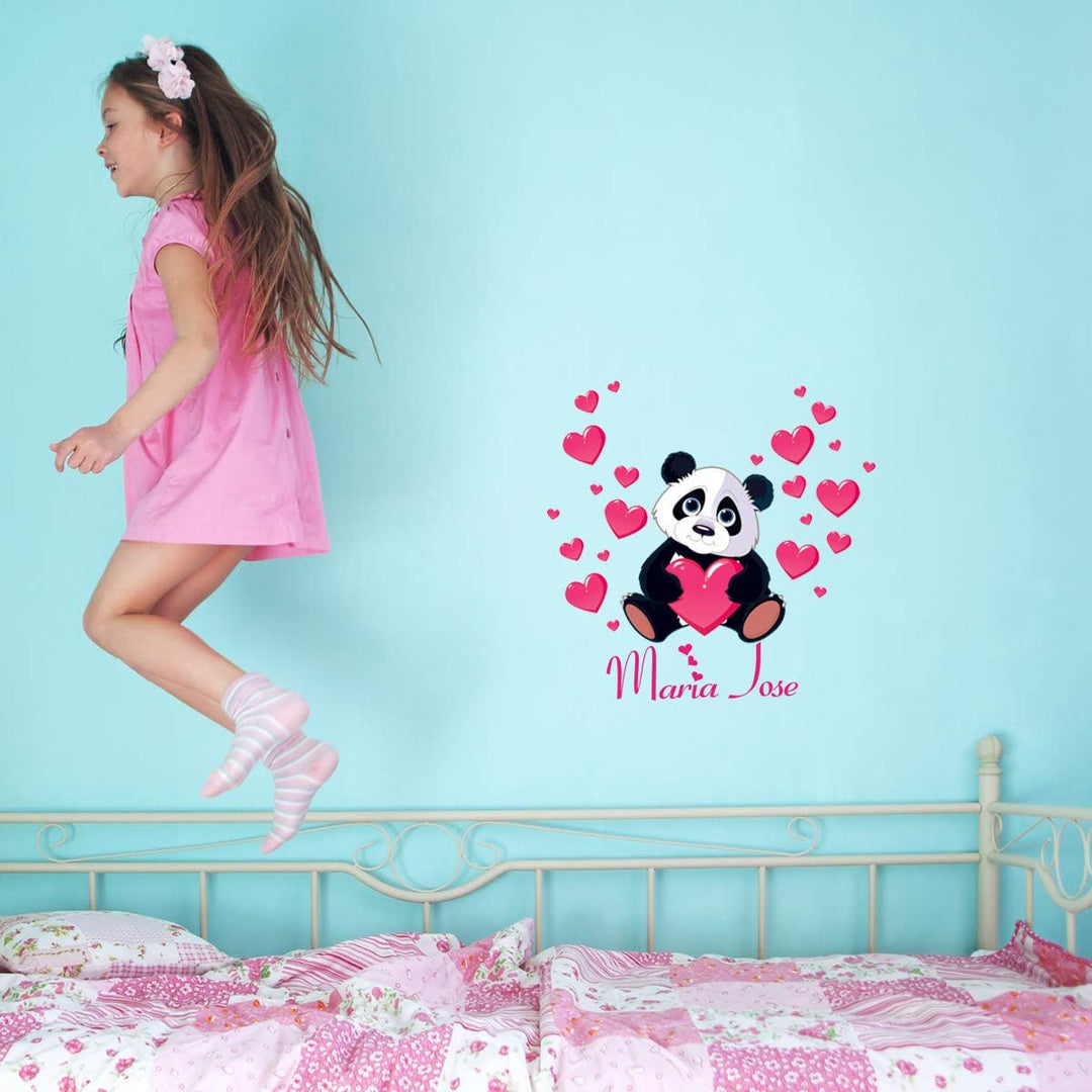 Ambiance Sticker Personalisierte Namensaufkleber | Personalisierter Namensaufkleber - Kinderzimmer W