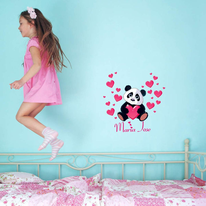 Ambiance Sticker Personalisierte Namensaufkleber | Personalisierter Namensaufkleber - Kinderzimmer W