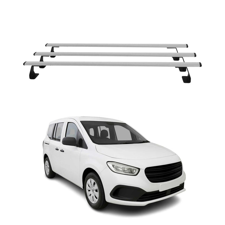 OMAC Heavy Duty Dachträger Querträger kompatibel mit Mercedes Citan W420 2021-2026 – 3 Stangen – Sta