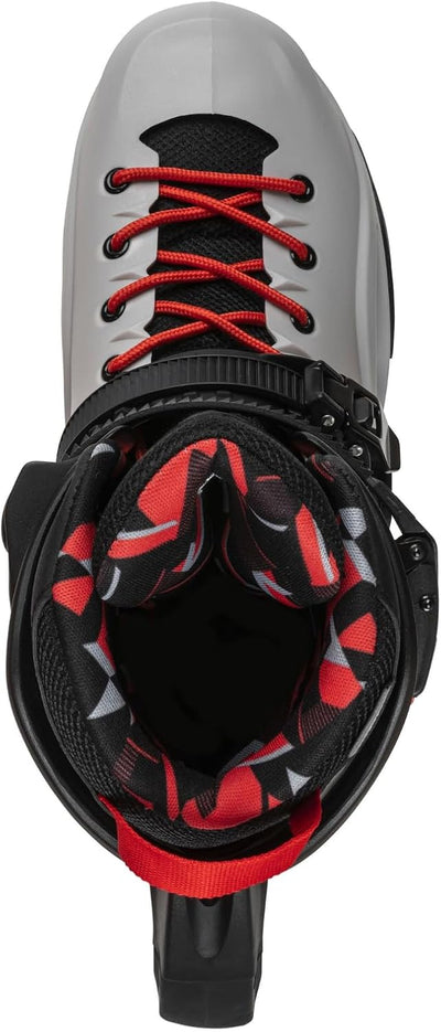 Rollerblade Herren Rb Pro X Inlineskate 290 Grey/Warm Red, 290 Grey/Warm Red