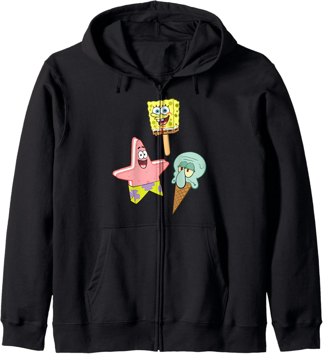 SpongeBob Schwammkopf Eis Charaktere Kapuzenjacke
