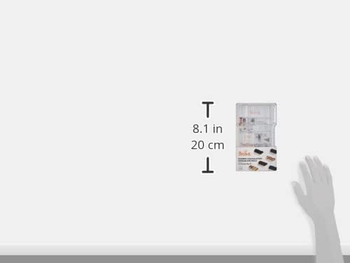 Decora 0050115 SCHOKOLADENFORM KLEINE Zylinder 33 X 16 X 20 h MM 200X120X22MM, Polycarbonate, Klar,