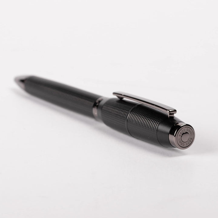 Hugo Boss Stifte-Set Cone Black HPBP263A (Kugelschreiber & Füllfederhalter) | Geschenkbox