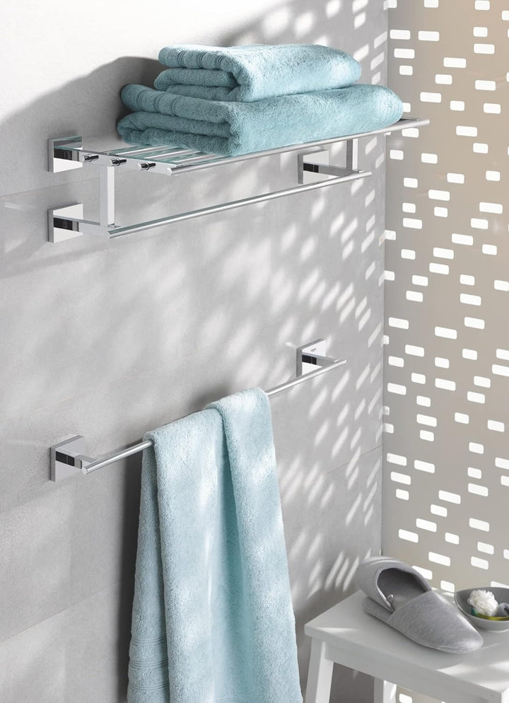 GROHE Start Cube - Multi- Handtuchhalter (Stichmass: 558 mm, verdeckte Befestigung, Material: Metall