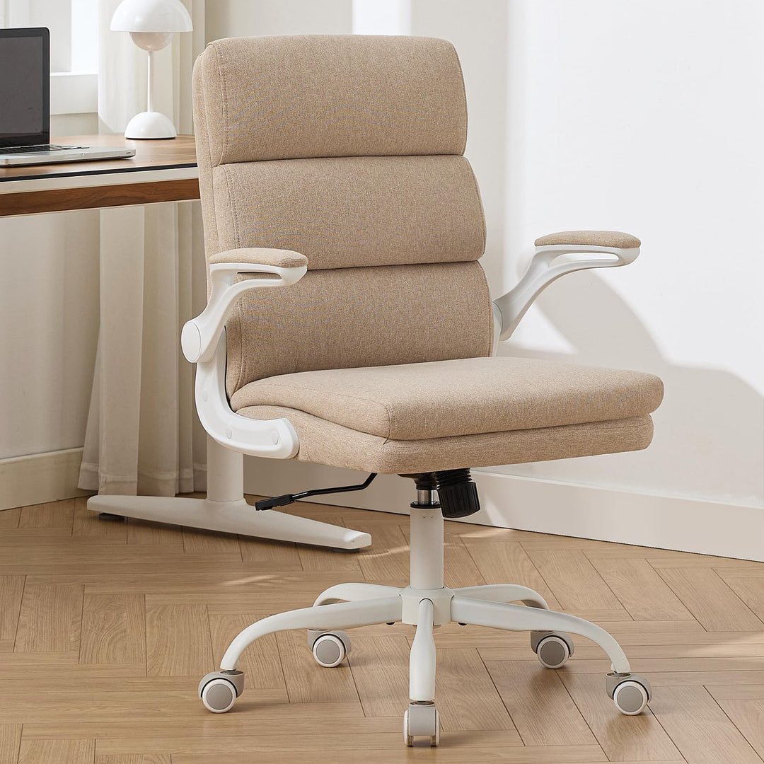 LukkDys Ergonomischer Bürostuhl mit 3-facher Rückenstütze (Nacken, Rücken, Lendenbereich) - Höhenver