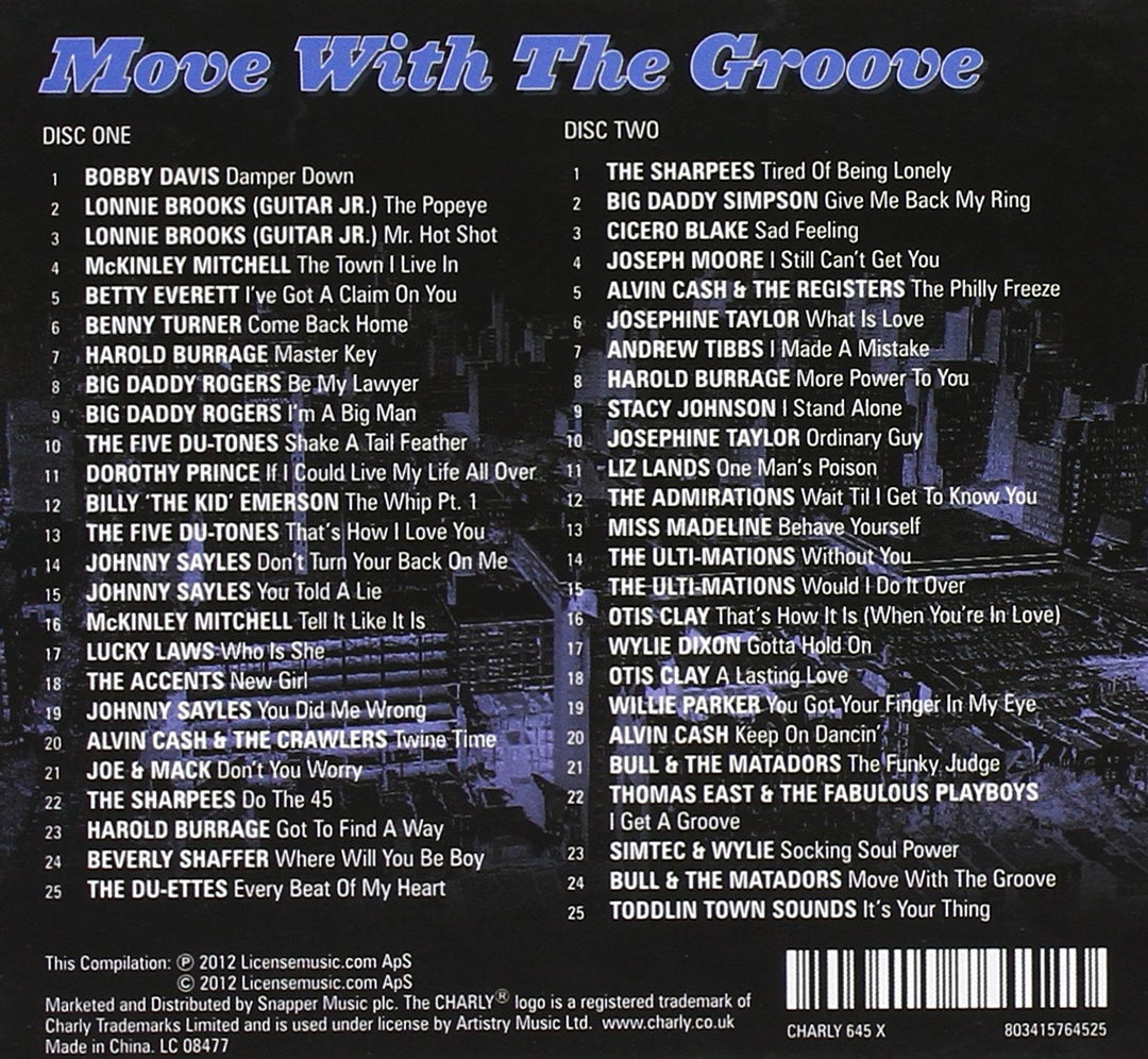 Move With the Groove: One-Derful Ma, Audio-CD