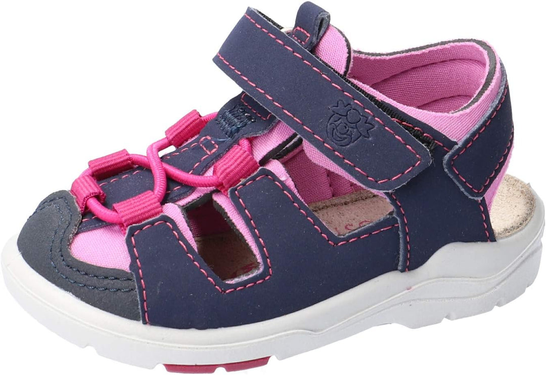 RICOSTA Kinder Sandalen Gery von Pepino, Weite: Mittel (WMS),waschbar, 21 EU Blau Nautic Rosada
