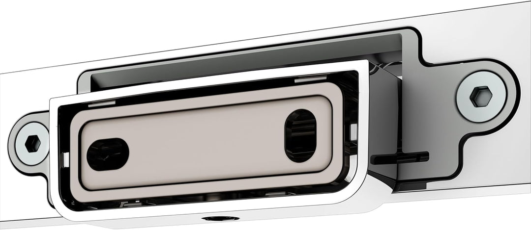 KEUCO Toilettenpapierhalter aus Metall, Hochglanz-verchromt, offene Form, WC-Rollenhalter für Badezi