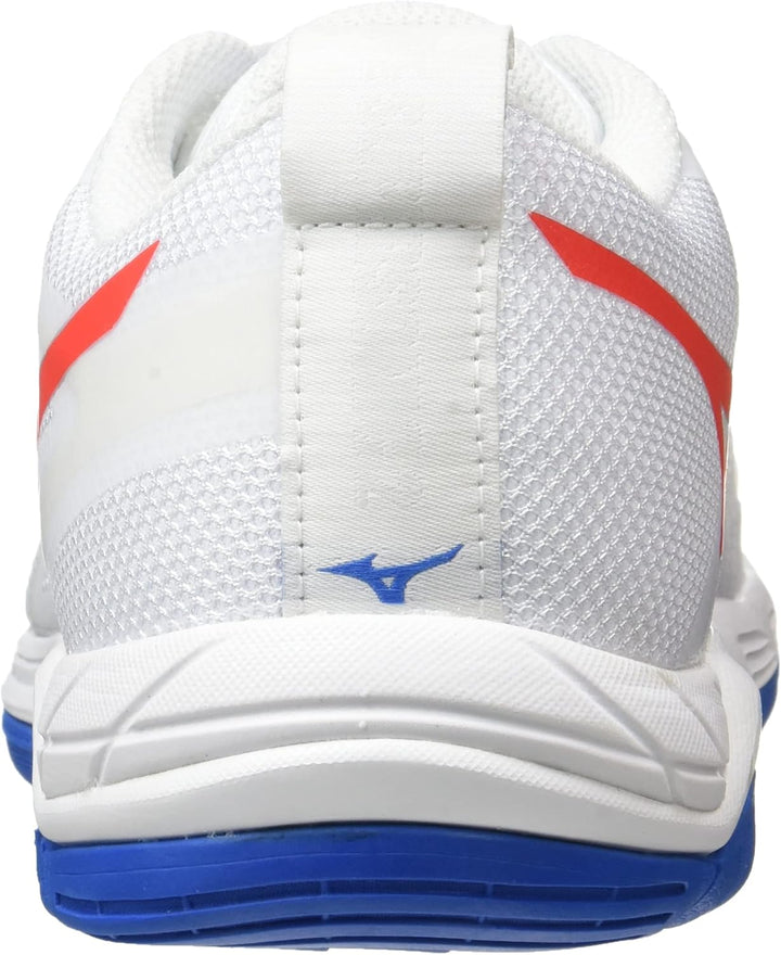 Mizuno Herren Wave Supersonic 2 Volleyball-Schuh 40.5 EU Weiss Irred French Blue, 40.5 EU Wei&#xDF;