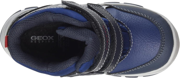 Geox Jungen B Flanfil Boy B ABX Stiefeletten 21 EU Navy Blue, 21 EU Navy Blue