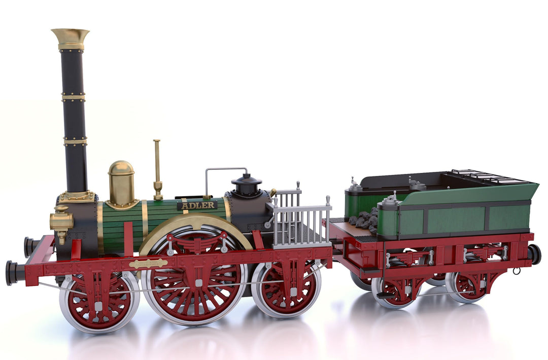 Occre 54001 54001-Adler Lokomotive 1:24 Modellbausatz Modellzug, 168 Monate bis 1188 Monate