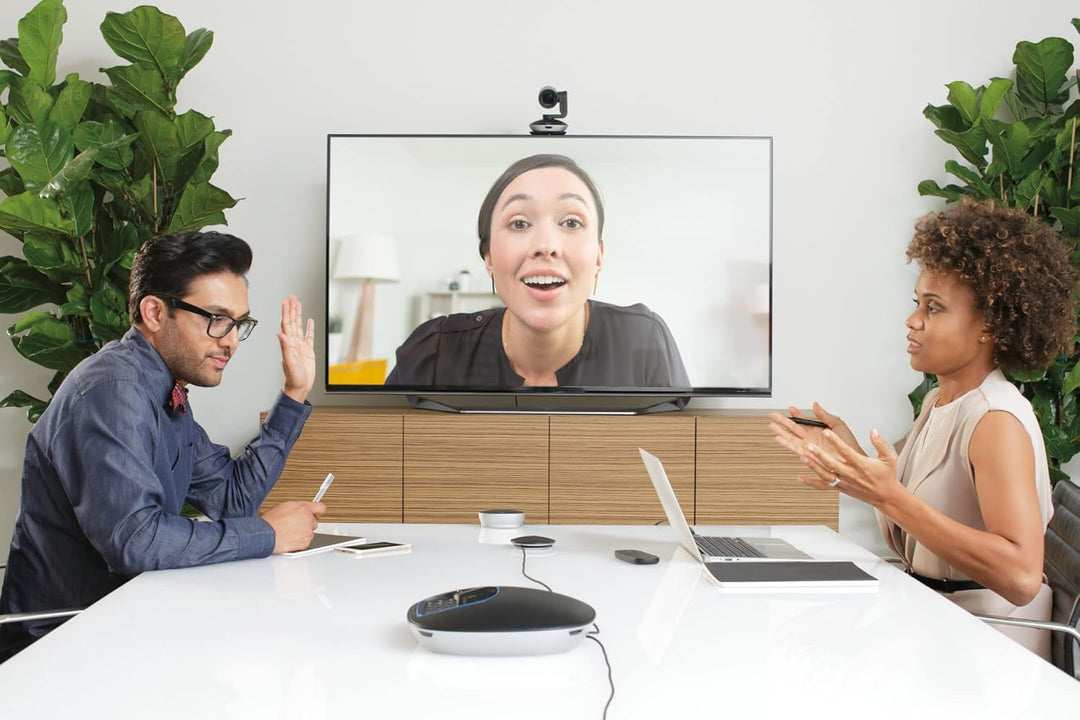 Logitech Business Business GROUP Videokonferenz-System, Bestehend aus Webcam, Freisprecheinrichtung