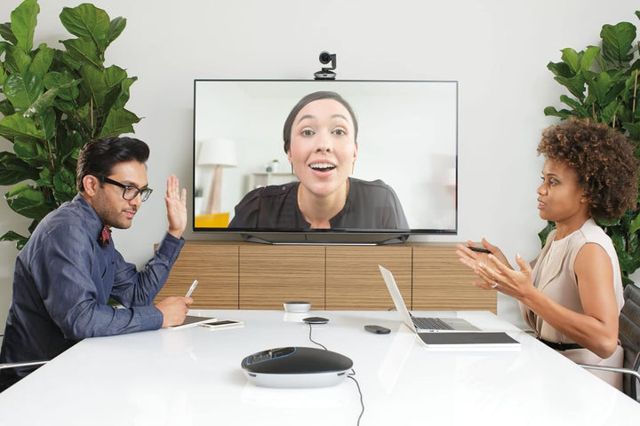 Logitech Business Business GROUP Videokonferenz-System, Bestehend aus Webcam, Freisprecheinrichtung