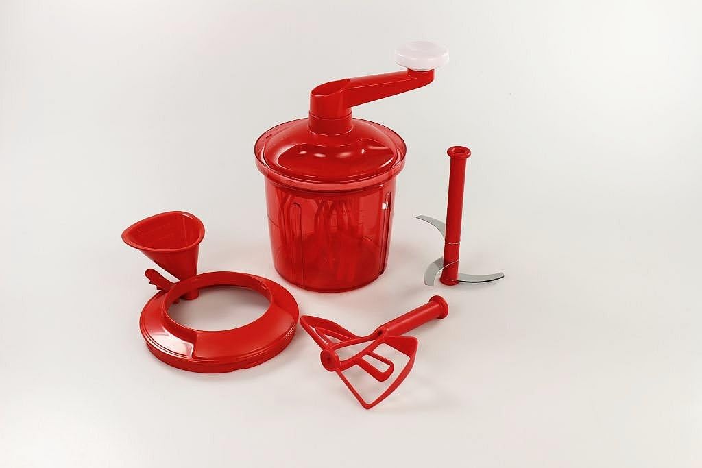 TUPPERWARE Chef ERWEITERUNG Extra-Chef 1,35 L + Speedy-Chef Deckel Rührbesen