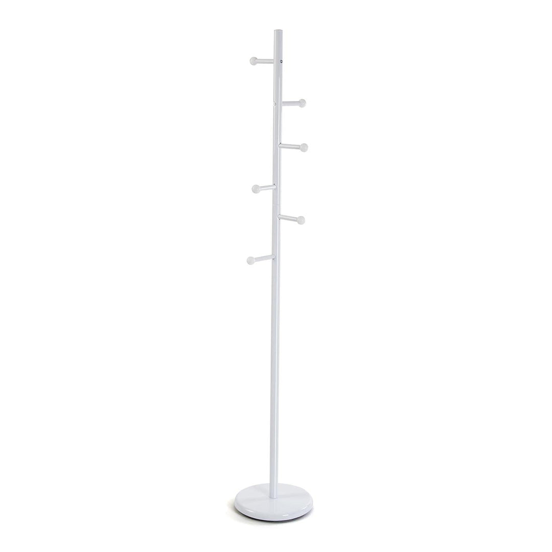 Versa Malai Minimalistischer Garderobenständer für den Eingangsbereich, mit 6 Haken für Kleidung ode