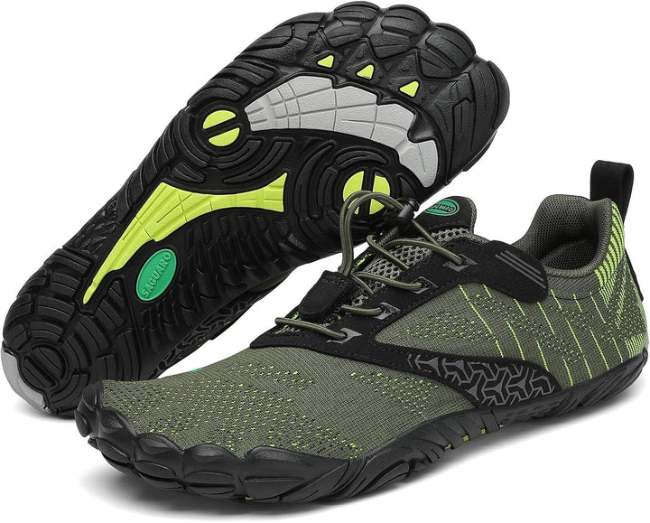 SAGUARO Herren Damen Barfussschuhe Wanderschuhe Traillaufschuhe Minimalistische Outdoor Wassersports