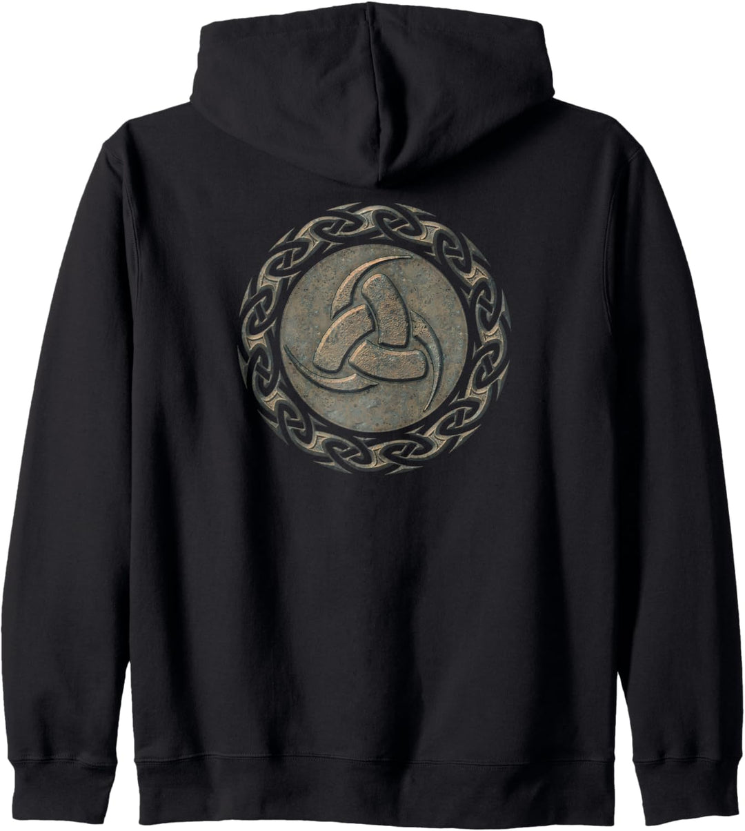Odin Horn Keltische Knoten Wikinger Thor Loki Asgard Vintage Kapuzenjacke