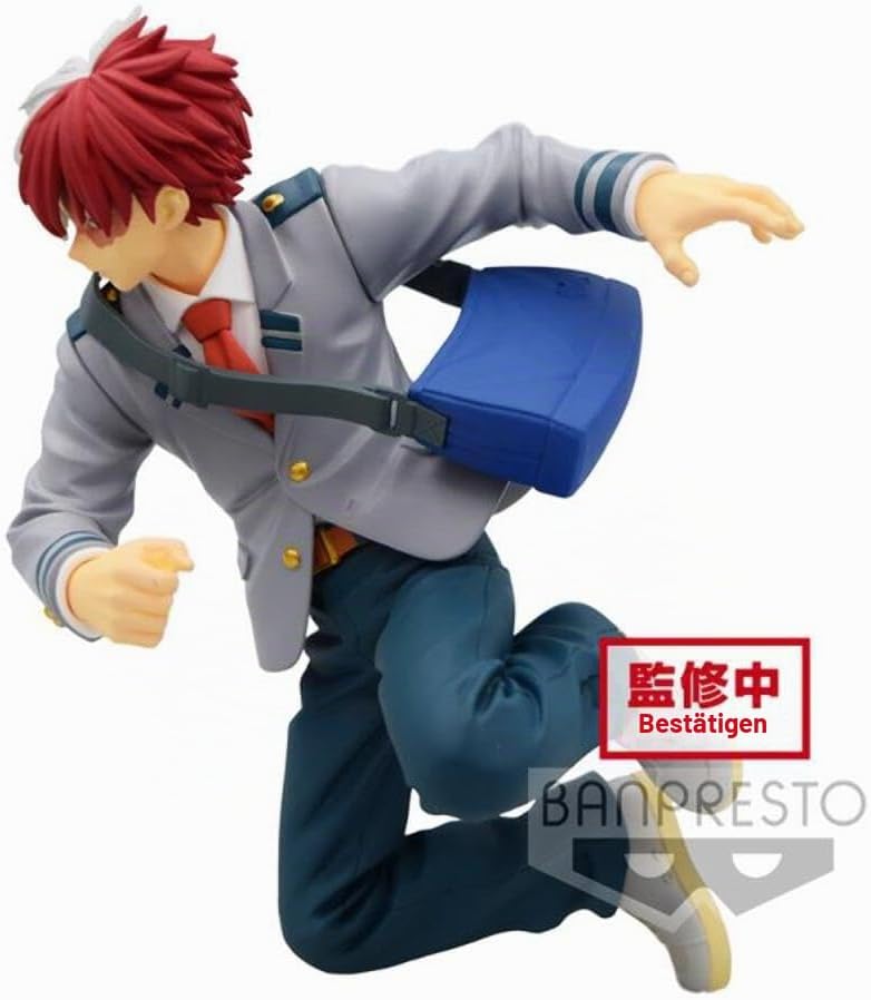 Banpresto My Hero Academia Shoto Todoroki Figur Bravegraf, 14 cm
