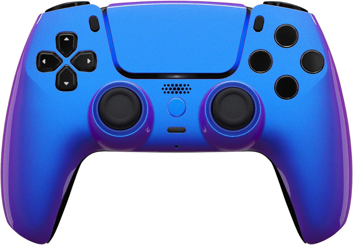 eXtremeRate Luna Re-Design Front Hülle für ps5 Controller BDM-010/020/030/040, Ersatzgehäuse&Touchpa