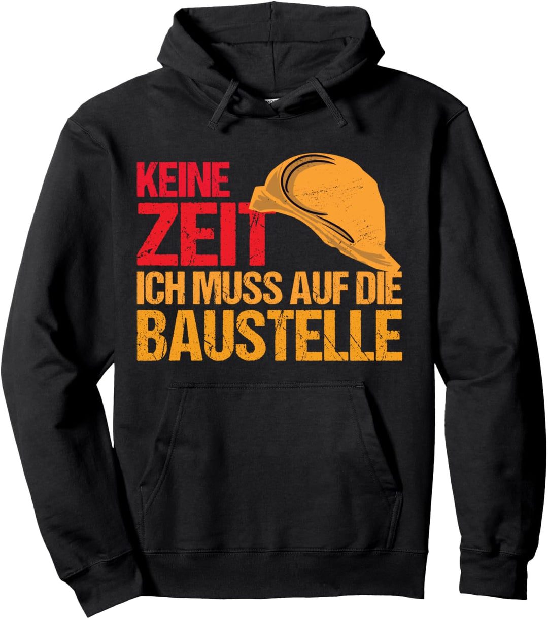 Bauaufsicht Bauleiter Bauherr Bauhelm Bauarbeiter Geschenk Pullover Hoodie