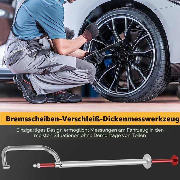 Bremsscheiben-Messwerkzeug, Auto-Bremsscheiben-Messwerkzeug 0 Bis 45 Mm, Schnelle, Genaue Erkennung,