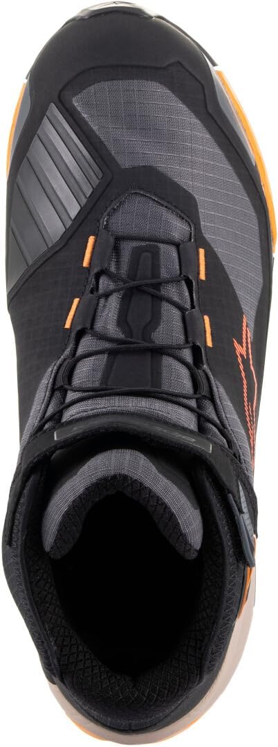 Alpinestars CR-X Drystar Motorradschuhe 40 EU Schwarz Hellbraun Orange, 40 EU Schwarz Hellbraun Oran