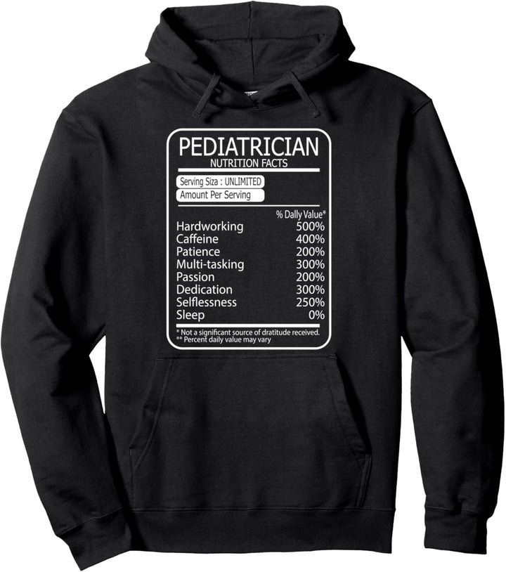 Kinderarzt Lustige Fakten Grafik Pädiatrie Pullover Hoodie