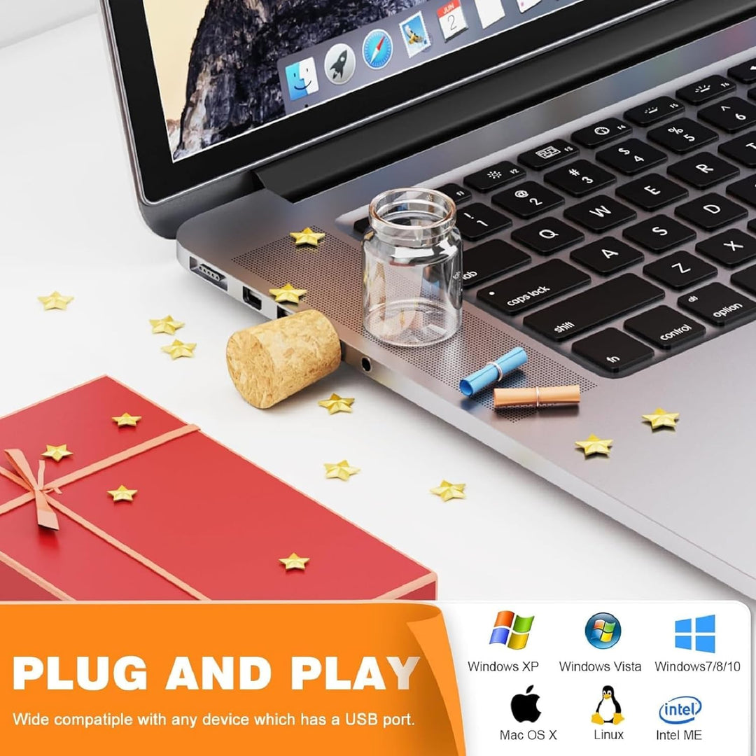 10PCS 16GB niedliche Drift Flasche USB Flash Drive Memory Stick verstauen Disk Weihnachts Geschenk g