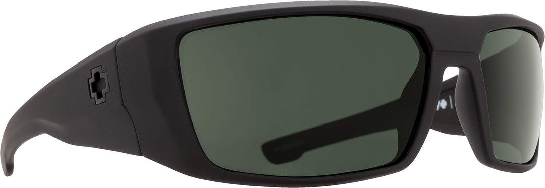 Spy Sonnenbrille Dirk Einheitsgrösse Soft Matte Black-happy Grey Green, Einheitsgrösse Soft Matte Bl