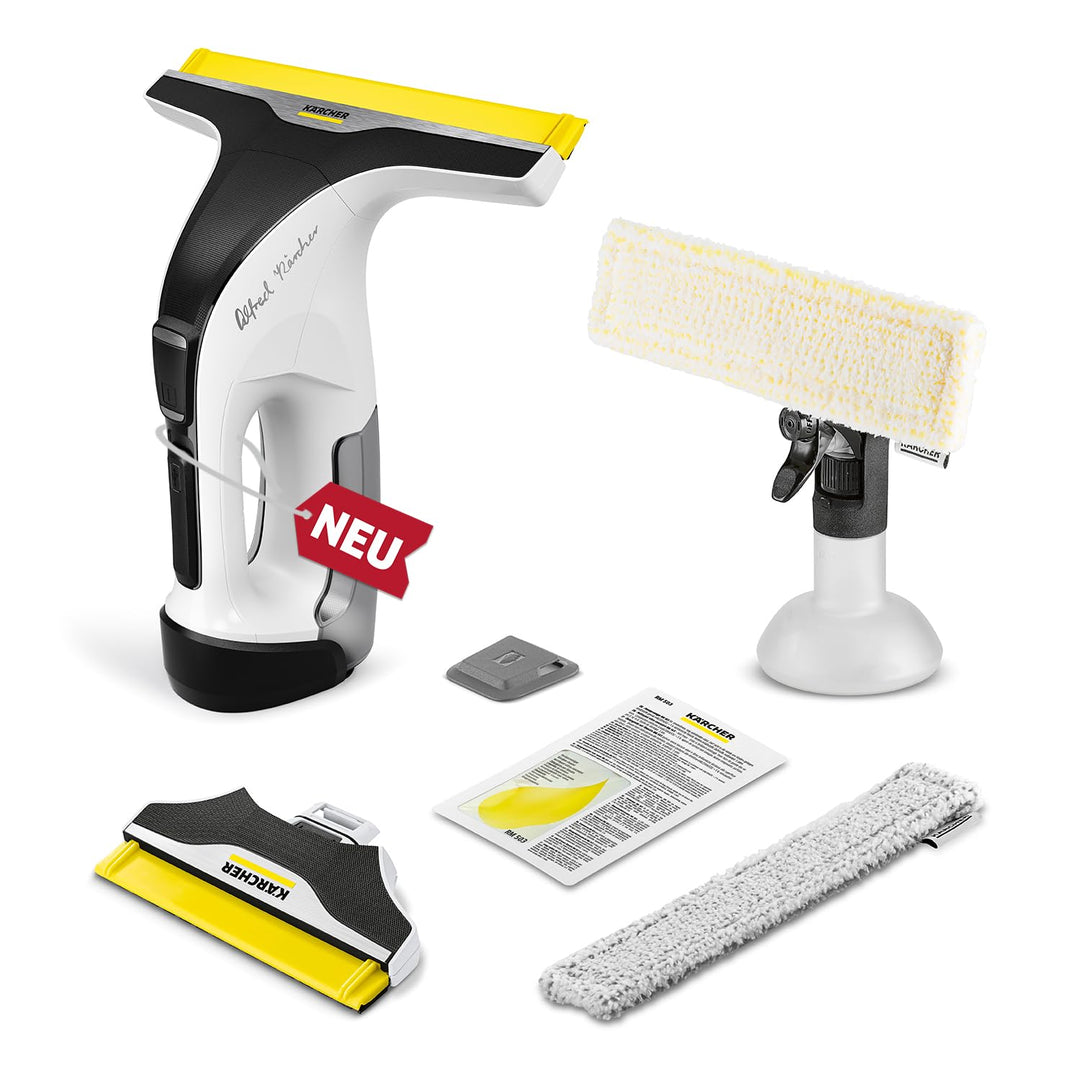 KÄRCHER Akku-Fenstersauger WV 8 Signature Line mit Xtra!Flex® Silikonlippe, Akkulaufzeit: 55 min, Sc
