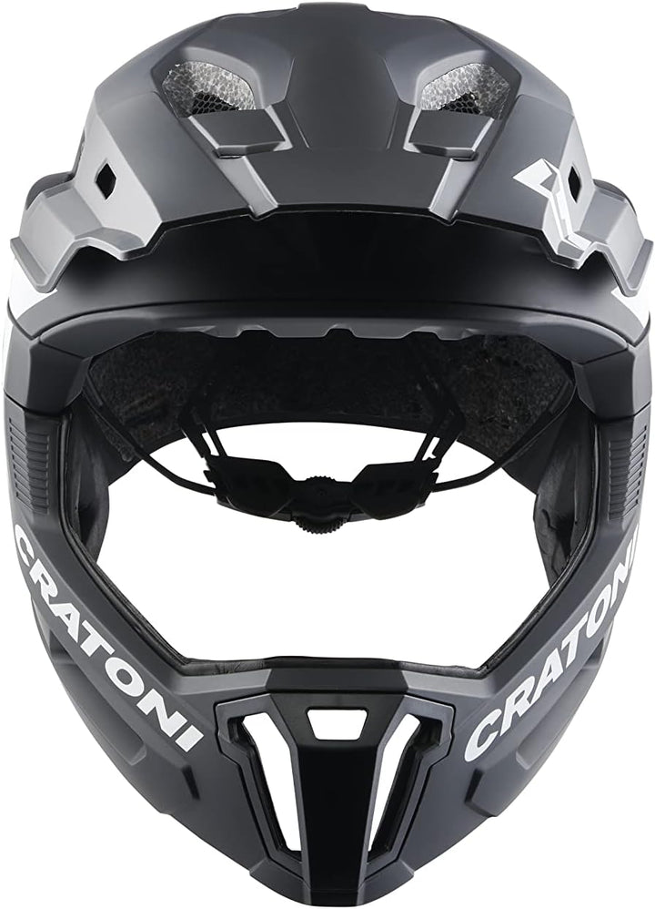 Cratoni C Maniac 2 Mx Integralhelm schwarz-rot L/XL (58-61 cm), schwarz-rot L/XL (58-61 cm)