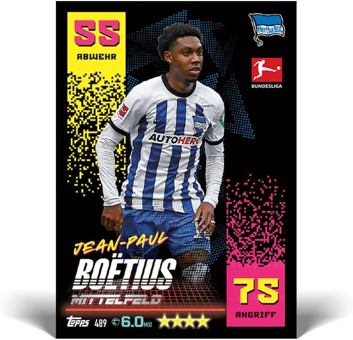 Topps Bundesliga Match Attax Extra 2023, Fussballkarten Display Box, Display Box