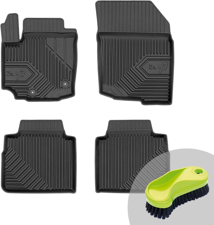 FROGUM No.77 Gummimatten Ganzjahresset von Auto Fussmatten Autofussmatten für Suzuki SX4 S-Cross All
