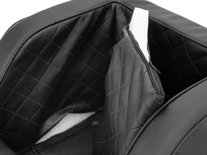 PillowPrim Hundeautositz, Hundedecke Auto Rückbank, Transportbox Katze, Hundebox, Hundekorb, Hundege