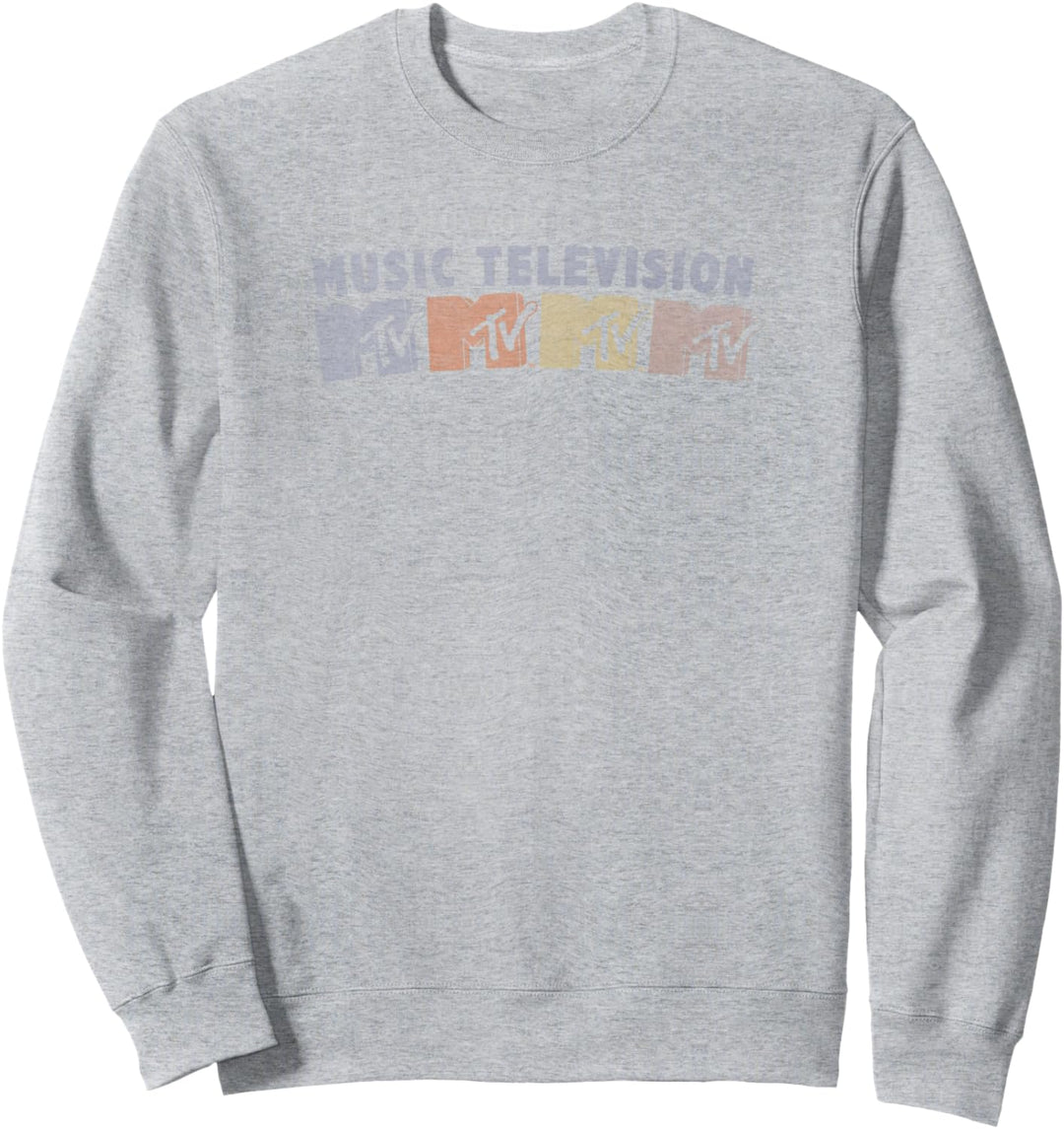 MTV Music Television Logo Lineup Sweatshirt