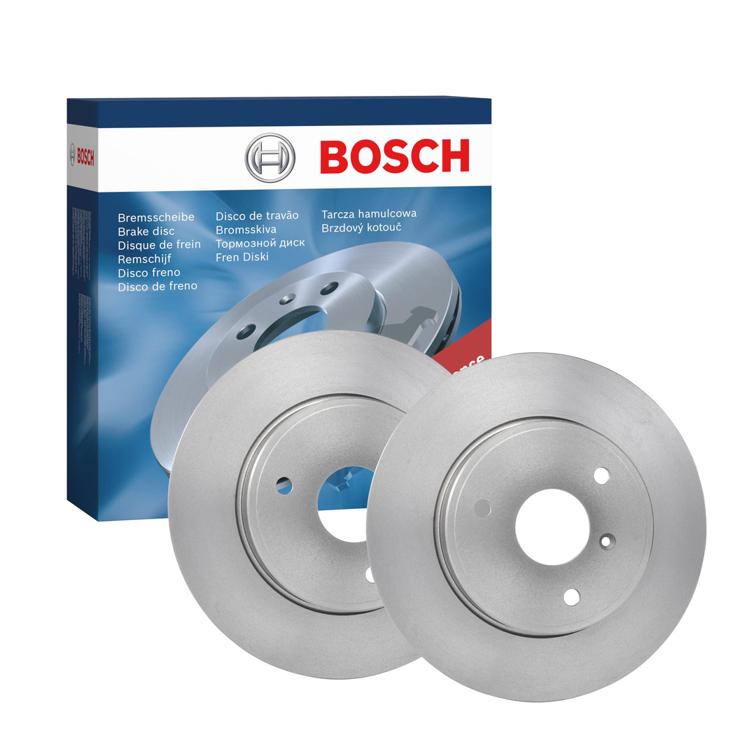 Bosch BD1168 Bremsscheiben - Vorderachse - ECE-R90 Zertifizierung - zwei Bremsscheiben pro Set