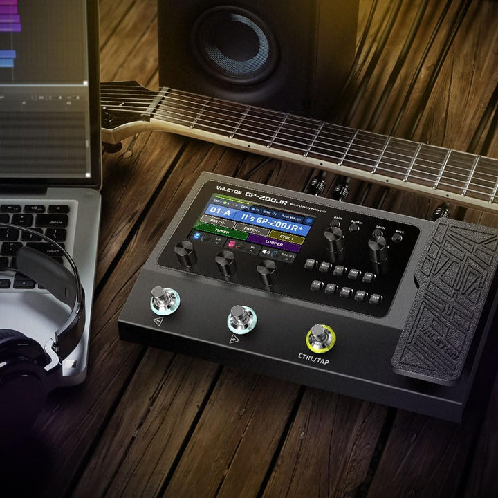 Valeton Gitarren Bass Effektpedal Multi-Effekte Prozessor Guitar Bass Amp Modeling IR Cabinets Simul