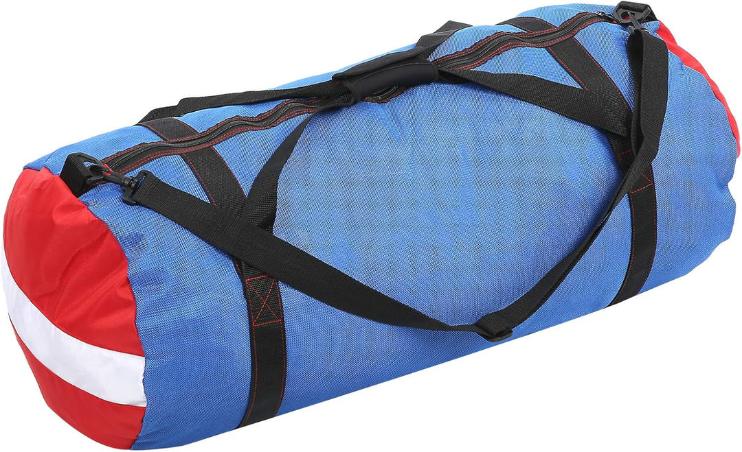 Alomejor 100L Diving Mesh Seesack PVC Oxford Large Scuba Mesh Duffle Gear Umhängetasche für Taucher