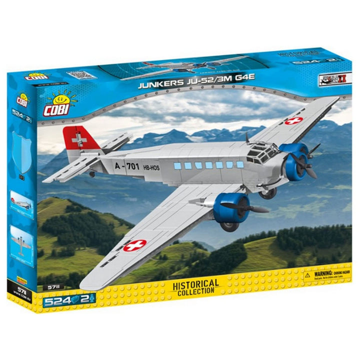 COBI 5711 Toys, Weiss, Blau