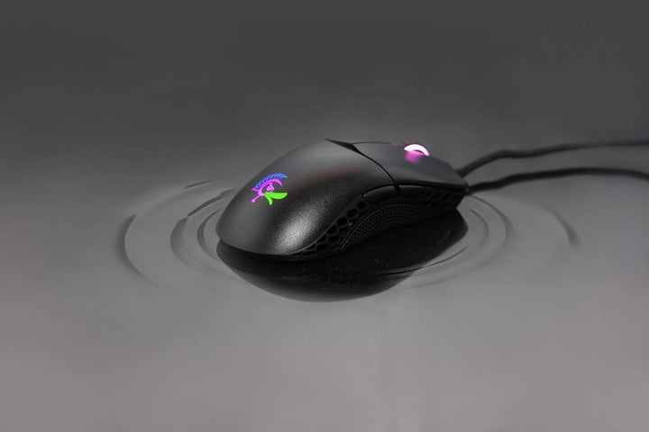 Ducky Feather Gaming Maus ARGB - Huano Switches schwarz