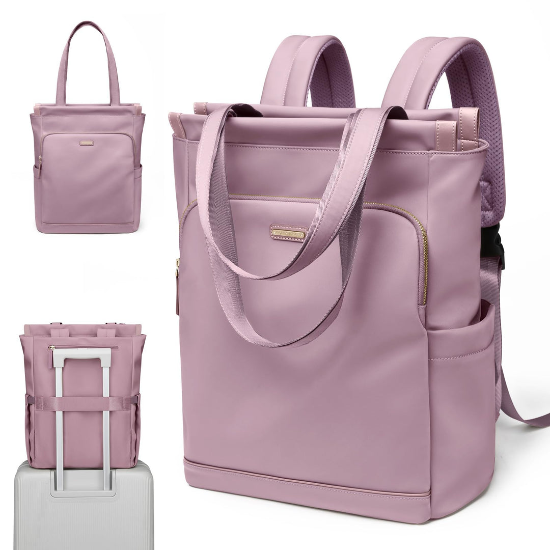 GOLF SUPAGS Convertible Laptop-Rucksack für Frauen Casual Daypack Notebook Tote Bag für Arbeit Hochs