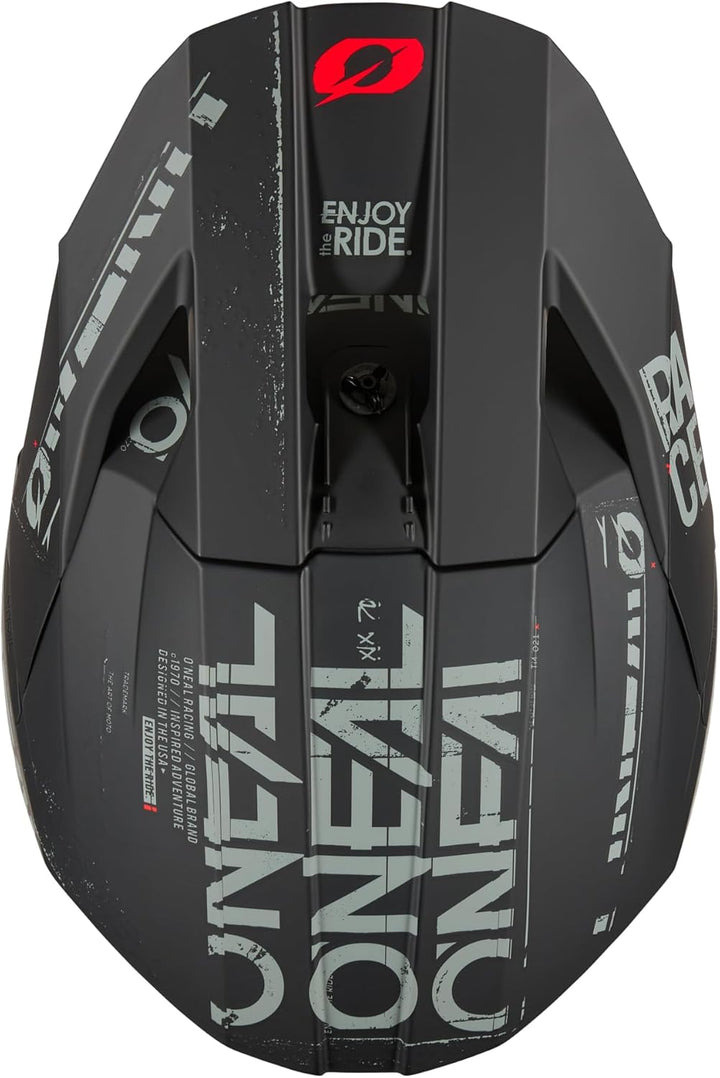 O'NEAL | Motocross-Helm | MX Enduro | ABS-Schale, Lüftungsöffnungen für optimale Kühlung | 3SRS Helm