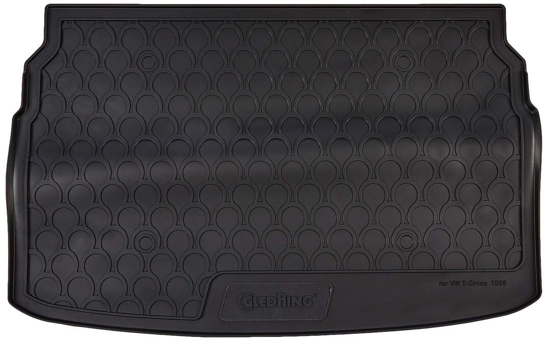 Gledring Rubbasol (Gummi) Kofferraumwanne Volkswagen T-Cross 2019- (Tiefe variabele Ladeboden) Koffe
