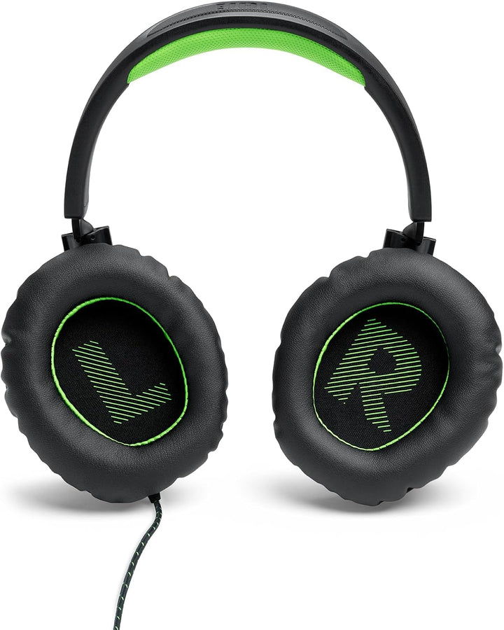 JBL Quantum 100X Over-Ear-Gaming-Headset – Wired 3,5 mm Klinke – Mit abnehmbarem Boom-Mikrofon – Kom