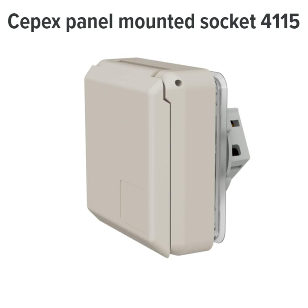 CEE-ANBAUDOSE IP44 16A5P MENNEKES 4115