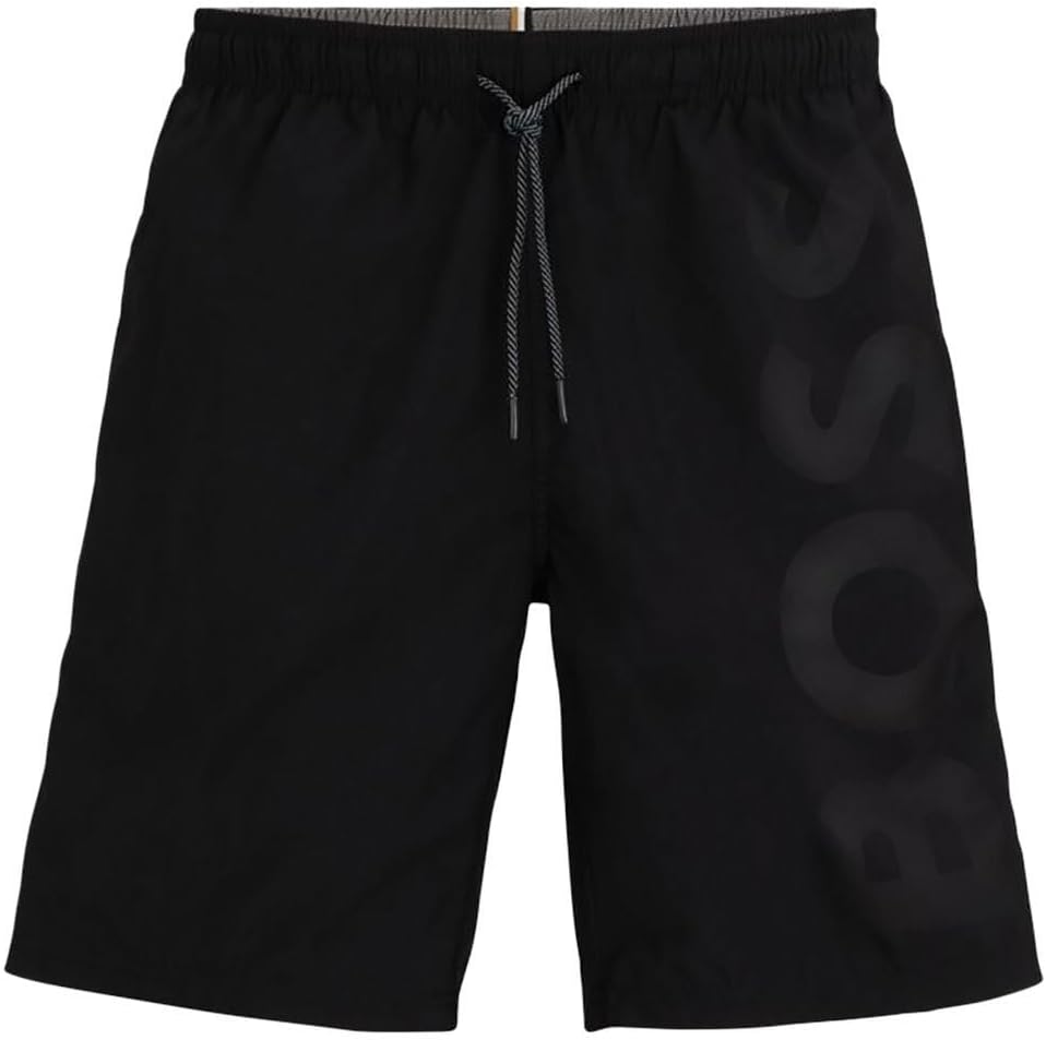 BOSS Hugo Boss Herren Badeshorts Orca 10135293 02, Einfarbig, S Black7
