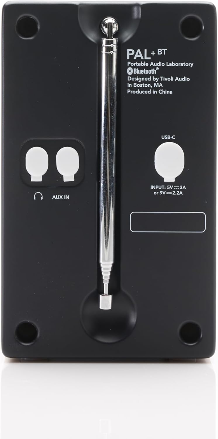 Tivoli Audio PAL BT (Gen 3) Radio FM Bluetooth portátil/USB-C